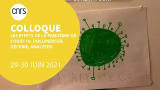 Colloque « Les effets de la pandémie de Covid-19. Documenter, décrire, analyser » - Partie 2-4