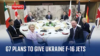 G7 Summit: Western countries plan to provide Ukraine with F-16 Jets