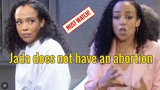 Jada is lying to Eric, she is still pregnant Days of our lives spoilers