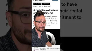 Airbnb bans indoor security cameras 😬