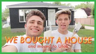 WE BOUGHT A HOUSE | EMPTY HOUSE TOUR | Linc and Canyon