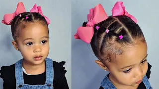 SUPER CUTE TODDLER HAIRSTYLE FOR SHORT HAIR