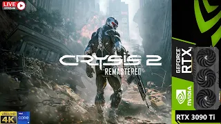 Crysis 2 Remastered Live Stream 4K | RTX 3090 Ti | i9 12900K 5.2GHz