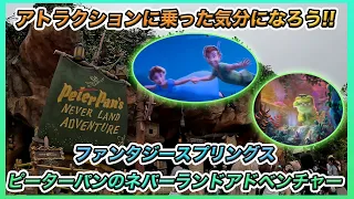 【高画質！】最新技術でピーターパンの世界を楽しもう！ピーターパンのネバーランドアドベンチャー【Fantasy Springs Peter Pan's Never Land Adventure】