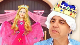 Nastya et papa vont à la soirée Princess
