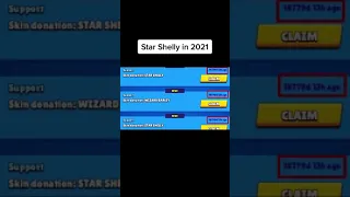 Star Shelly in 2021 😎😎 Brawl Stars #Shorts