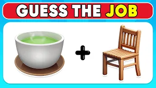 Can You Guess The JOB By Emoji? 👮‍♂️👩‍🏫 Emoji Quiz