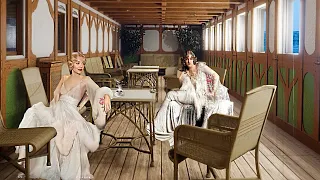 You're on The Titanic on the private Promenade Deck (oldies music, ocean sounds) 3 HOURS ASMR