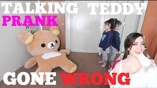 Talking Teddy PRANK GONE WRONG REACTION- Adam Saleh Vlogs