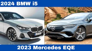 2024 BMW i5 Vs 2023 Mercedes EQE  the Executive EV Sedan Segment Comparison