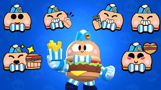 All the pin of Burger Lou . Brawl Stars