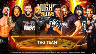 WWE 2K24 - The Bloodline vs NWO | Night of Champions | Gameplay