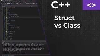 C++ Struct vs Class