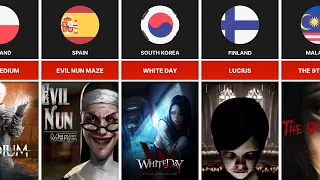 Horror Games From Different Countries