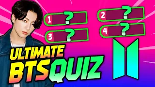 BTS QUIZ THAT ONLY REAL ARMY'S CAN COMPLETE | KPOP QUIZ