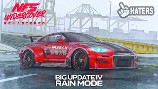 NFS Undercover REMASTERED BIG UPDATE IV | RAIN MODE