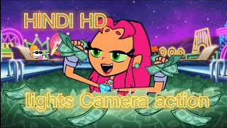 TEEN TITANS GO! Lights,Camera,action (Hindi Hd)