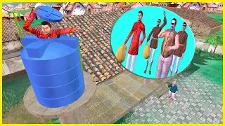 पानी की टंकी Water Tank Funny Video हिंदी कहानियां Hindi Kahaniya