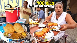 30/- Rs Indian Street Food | Cycle wale Chole Bhature, Sonu Aloo Tikki Chaat, Kachori Chana