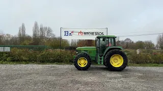 John Deere 6900 4WD Agricultural Tractor I St Aubin, France Auction - 7 & 8 December