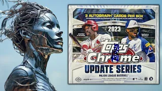 2023 TOPPS CHROME UPDATE JUMBO BOX OPENING!!!