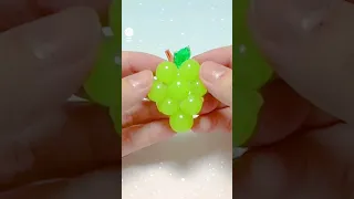 풍선테이프로 귀여운 미니포도🍇말랑이 만들기 - Cute Grape Squishy DIY with Nano Tape#밍투데이#테이프풍선