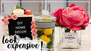 DIY HOME DECOR IDEAS ON A BUDGET | LOOK EXPENSIVE! | Alexandra Beuter