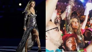 Gisele Bundchen steals the show during opening ceremony at Rio Olympics 2016 #OpenigCeremony