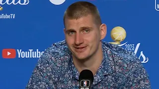 Nikola Jokić "Wanted to Punch" Bruce Brown For His Step Back 3 😂 | 2023 NBA Finals