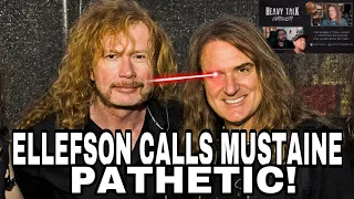 David Ellefson calls Dave Mustaine of Megadeth Pathetic over Metallica Firing