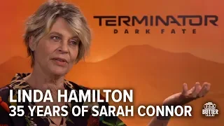 Terminator: Dark Fate | Linda Hamilton on 3 Decades of Sarah Connor | Extra Butter Interview