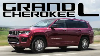 2021 Jeep Grand Cherokee L Review - 3 ROW LUXURY OFF ROAD MINIVAN ALTERNATIVE!