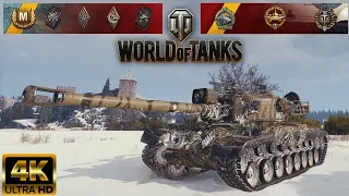 T30 - Erlenberg map - 9 kills - 7K damage World of Tanks replay 4K