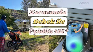 Karavanda Bebek ile Üşüdük Mü? Isınmak İçin Ne Kadar Gaz Harcadık? Yeni Karavan ile İlk Kış Kampı