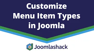 Customize Menu Item Types in Joomla with Randy Carey