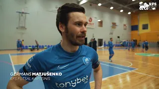 MĒS TICAM VIENS OTRAM | GERMANS MATJUŠENKO | RFS FUTSAL 5:3 RIGA FC