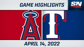 MLB Highlights | Angels vs. Rangers - Apr 14, 2022