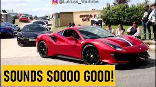 SUPERCARS leaving SuperCar Fest 2023! Sywell Aerodrome