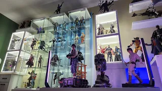 Hot Toys Collection and Geek Room Tour Update!  New Lighting and Figures and Much More!