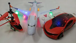 helicopter and Radio control Airbus a386 and Car।rc car,Transparent Rc car,Transparent Rc airbus,rc