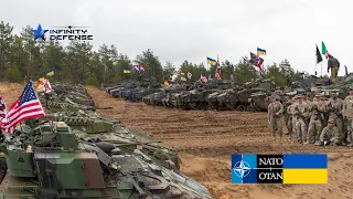 1.500 Combat Vehicles From NATO Countries Arrive at Ukraine's Borders