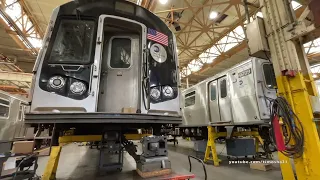 The Biggest Subway Maintenance Shop in North America - Coney Island, New York