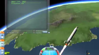 SpaceX style booster recovery in Kerbal Space Program, autopilot by kOS