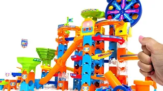 Marble Run ASMR☆Colorful summary long video.Trix Track x Marble Rush x Marble Run.