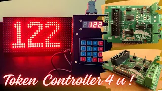 Token Display कैसे बनाये ? Make Your Own Token Number System using P10 LED Board & Matrix Keypad