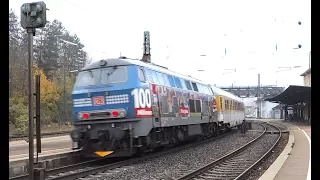 ► Trainspotting in Geislingen (Steige), Germany [12.11.14] Voith 40CC