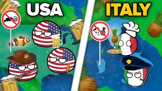 The Stupidest Laws of Countryballs | Part 2 | Countryballs Animation