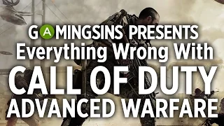 Everything Wrong With Call of Duty: Advanced Warfare In 11 Minutes Or Less | GamingSins