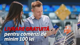 La Flanco Smart Discounter ai LIVRARE GRATUITA la locker pentru comenzi de minim 100 de lei!