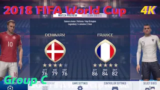 FIFA 18 Gameplay [PS5 4K] 2018 FIFA WORLD CUP-Denmark vs France [EA SPORTS]